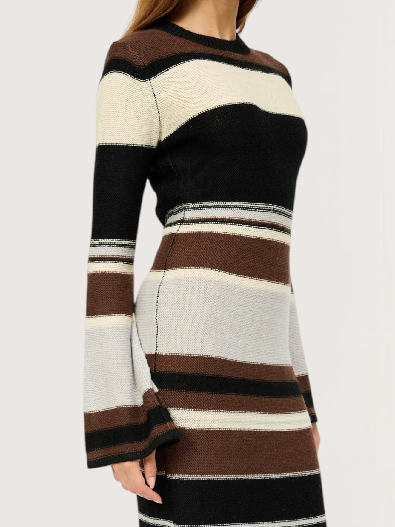 Striped Sweater Dress