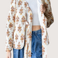 Floral Print Quilted Jacket