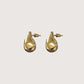 Flat Teardrop Earring