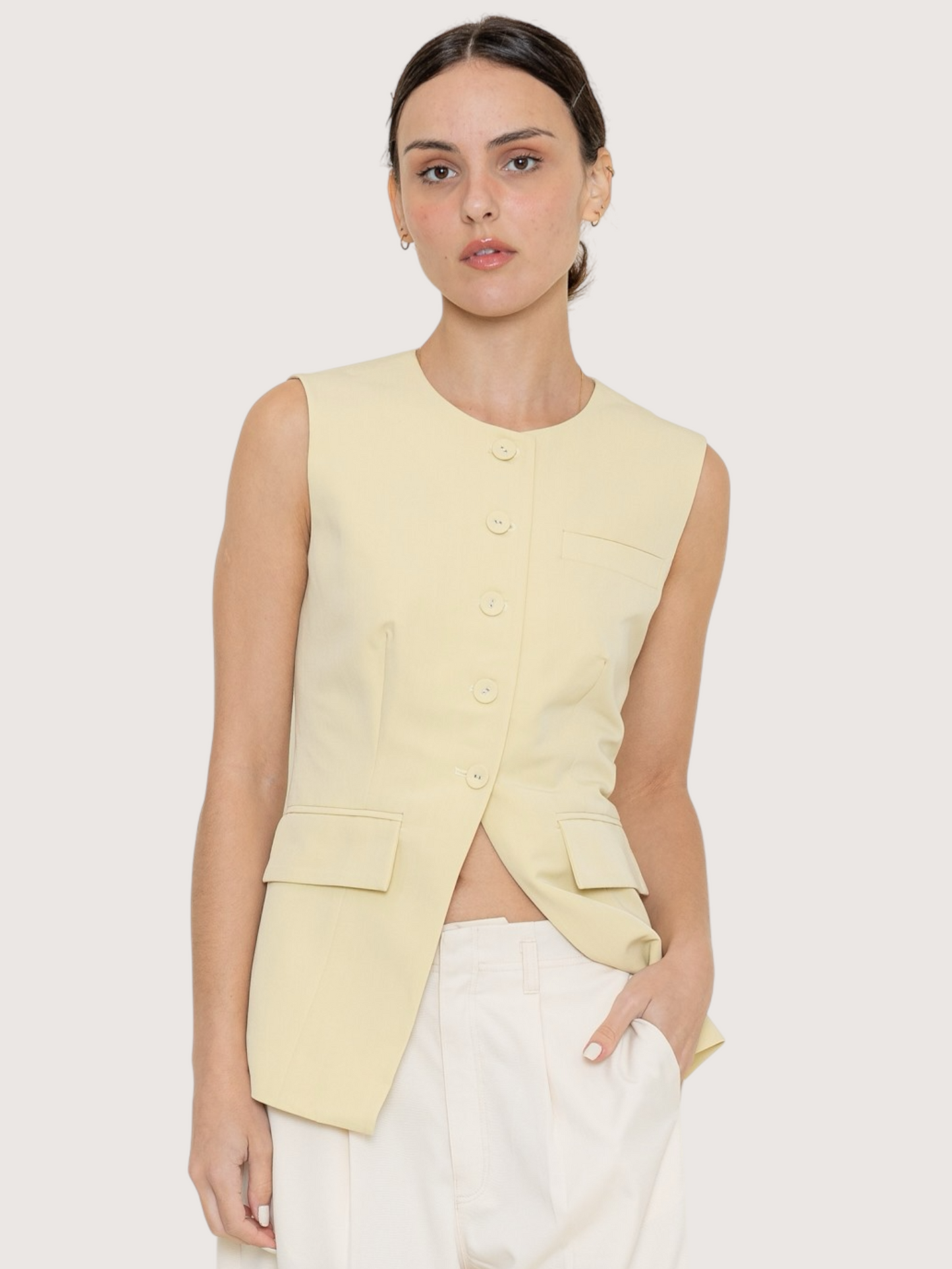 Charlotte Button Up Vest