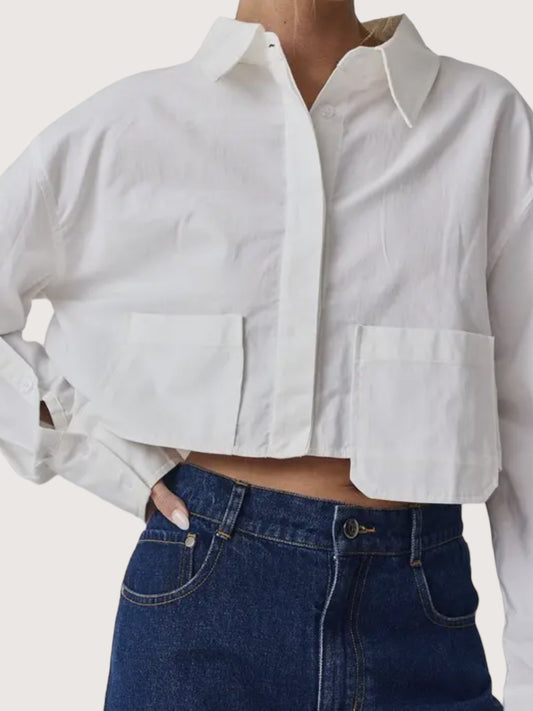 Low Pocket Cropped Top