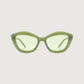 Retro Frame Sunglasses | Green