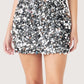 Sequin Mini Skirt