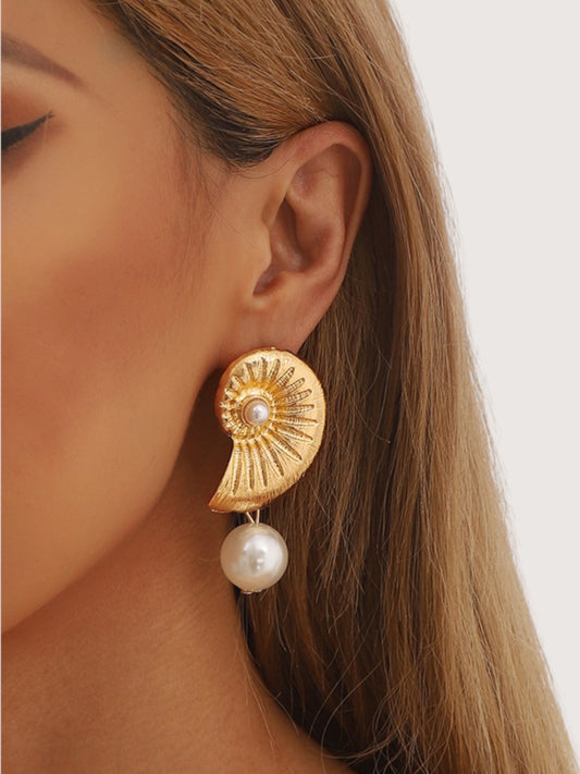 Shell Drop Earring