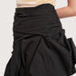 Ruched Bubble Hem Skirt