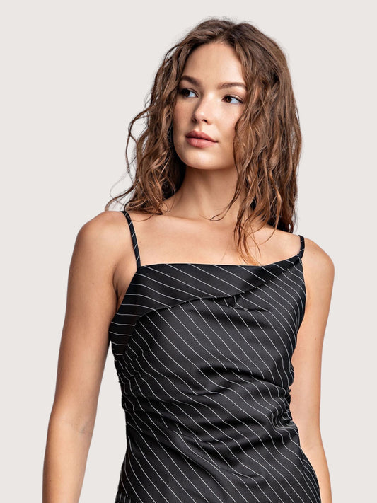 Pinstripe Cami Top