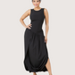 Draped Hem Dress