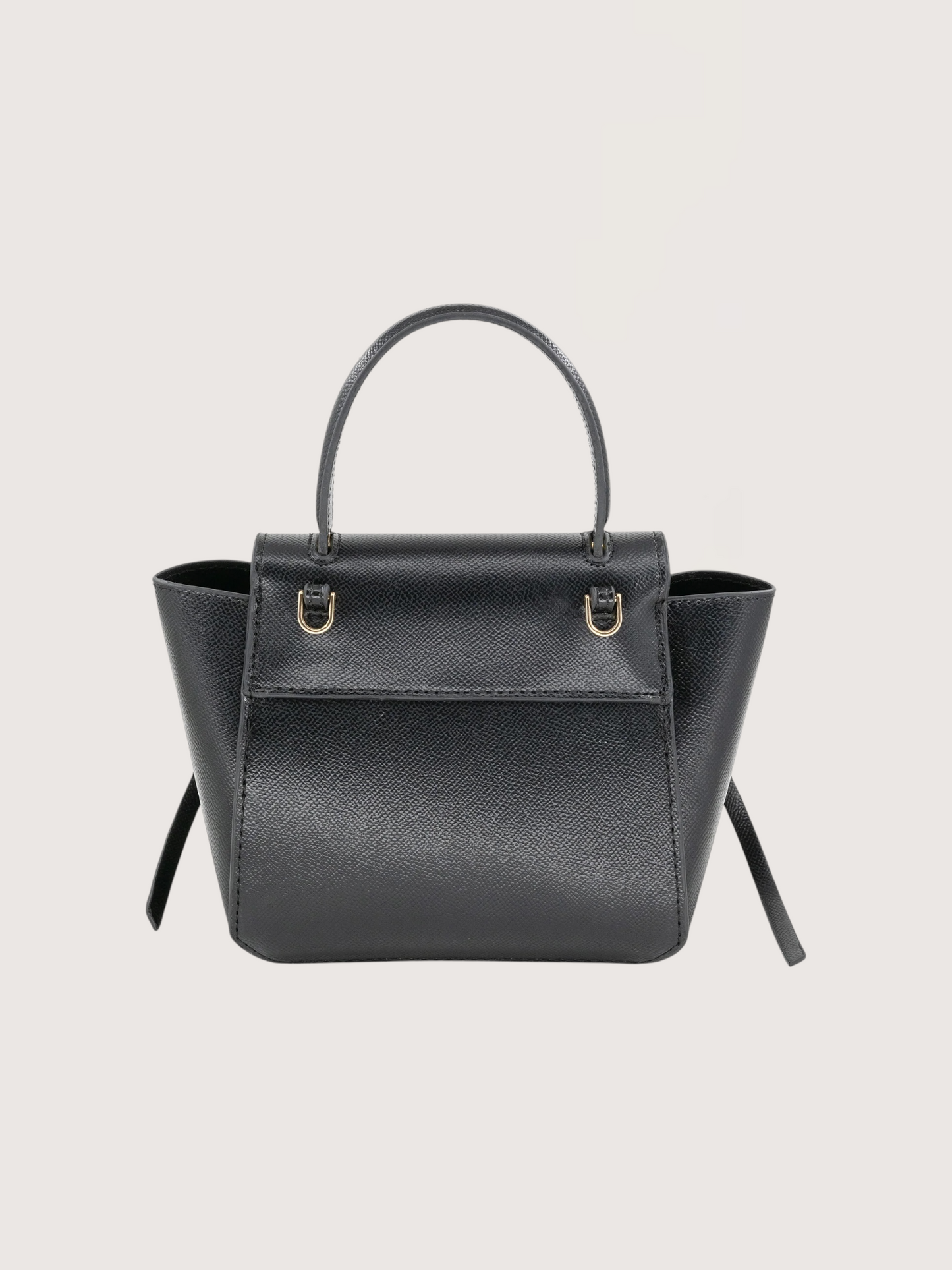 Fold Over Mini Bag | Black