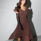 VINTAGE Asymmetrical Hem Dress