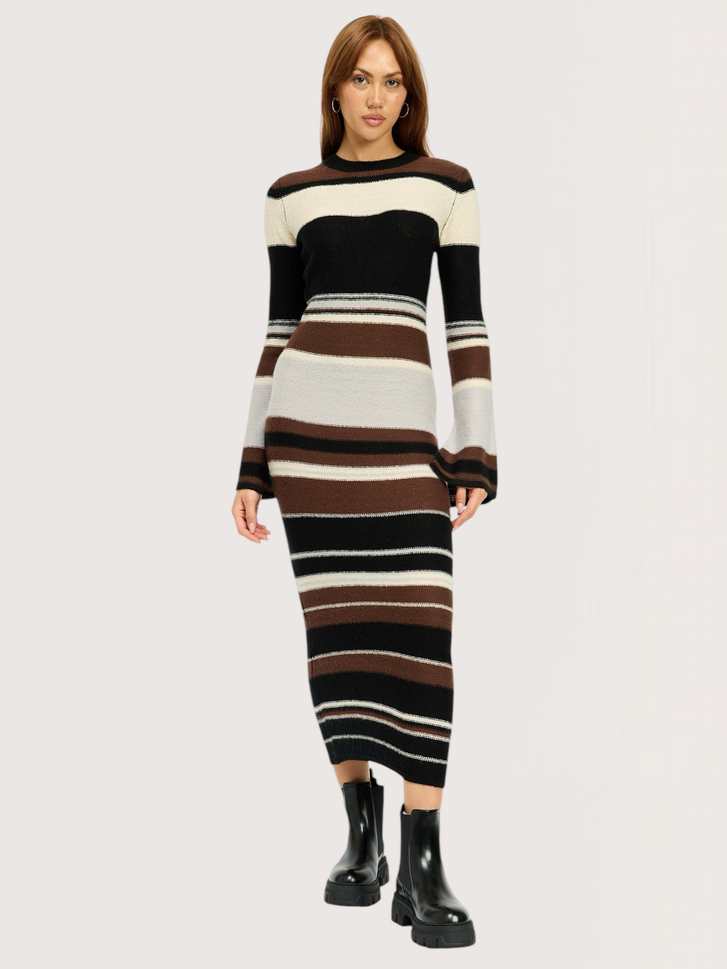 Striped Sweater Dress