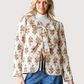 Floral Print Quilted Jacket