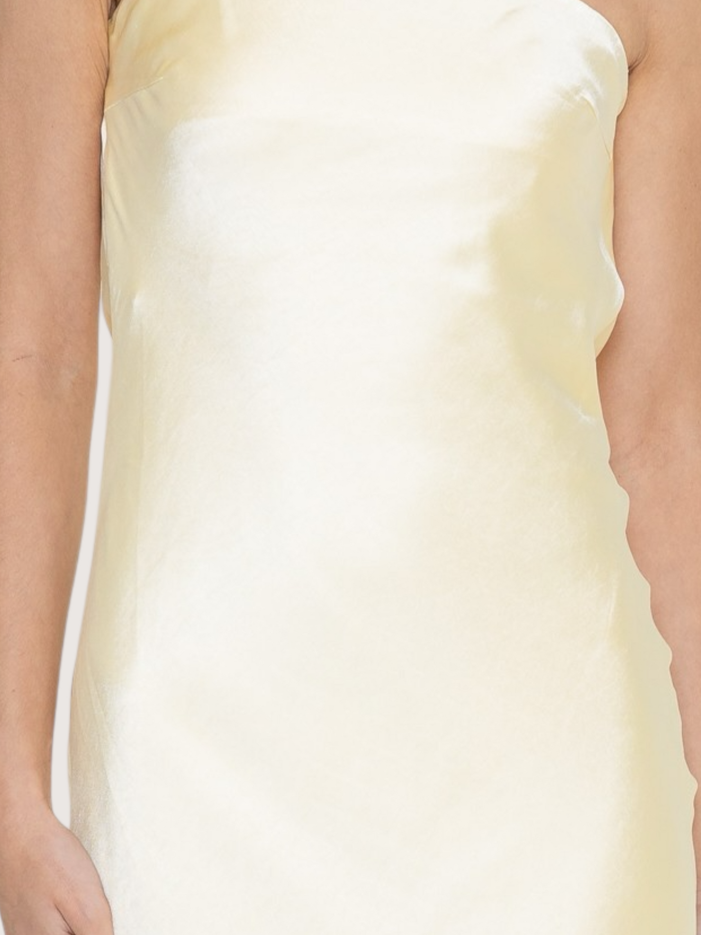 Strapless Slip Dress