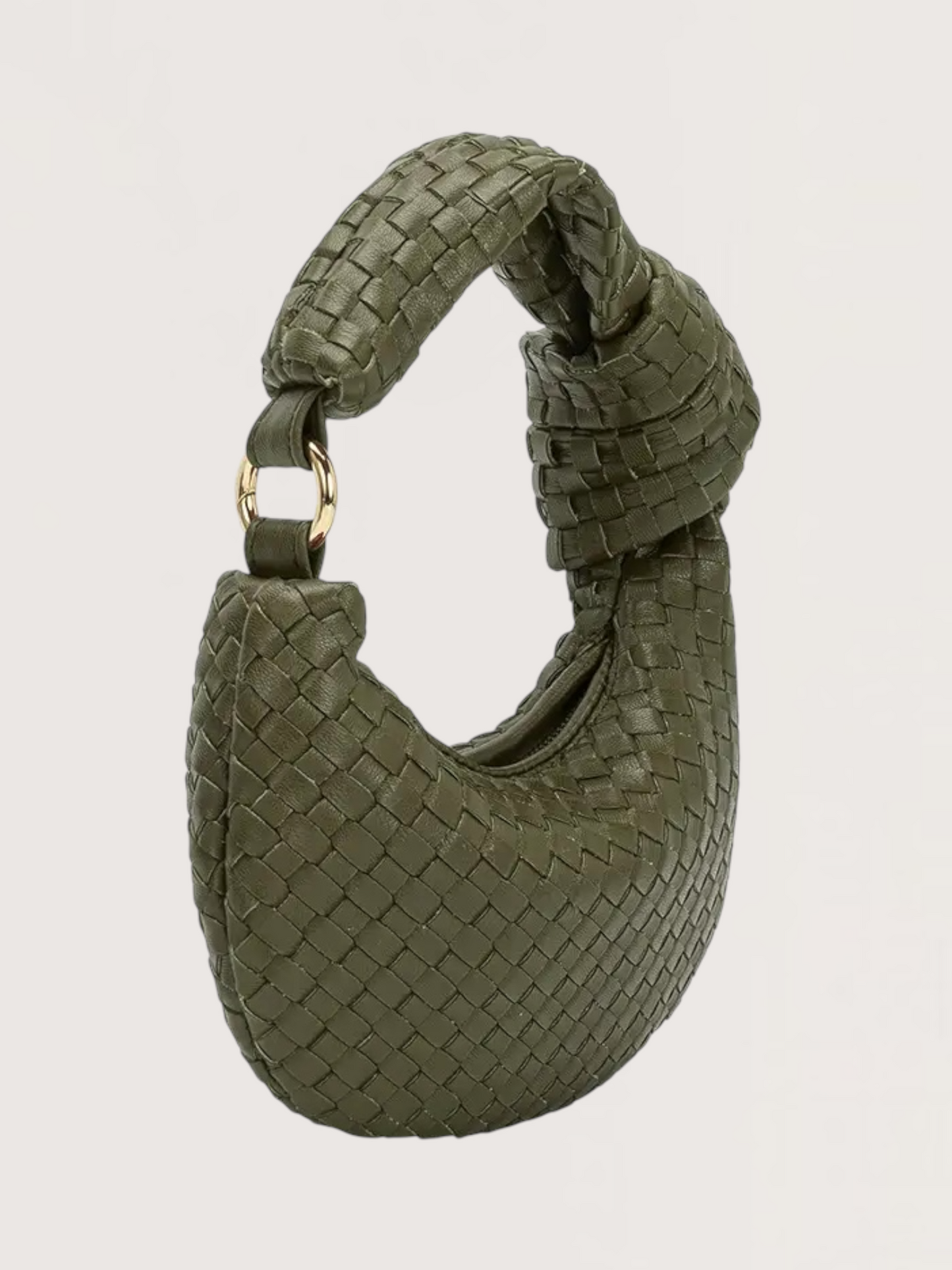 Mini Weaved Bag | Olive