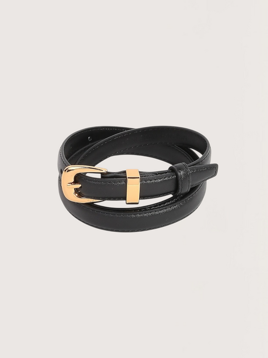 Thin Leather Belt