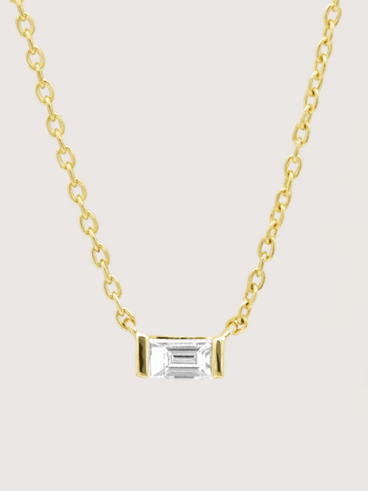 Petite Baguette Necklace