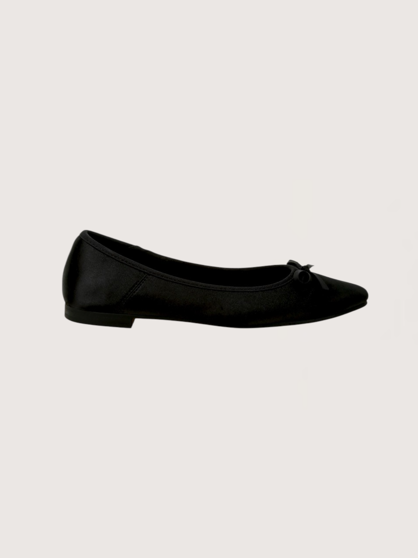 Satin Bow Ballerina Flat