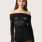 Lace OTS Top