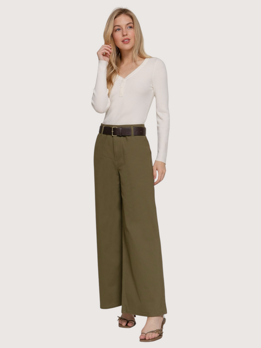 Belted Relaxed Pant