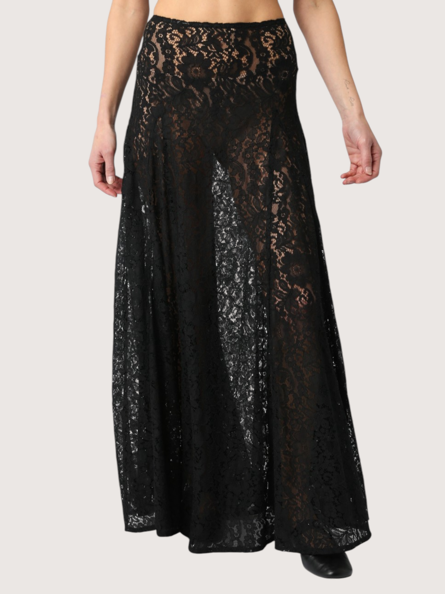 Lace Maxi Skirt