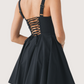 Lace Up Bustier Dress