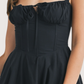 Lace Up Bustier Dress