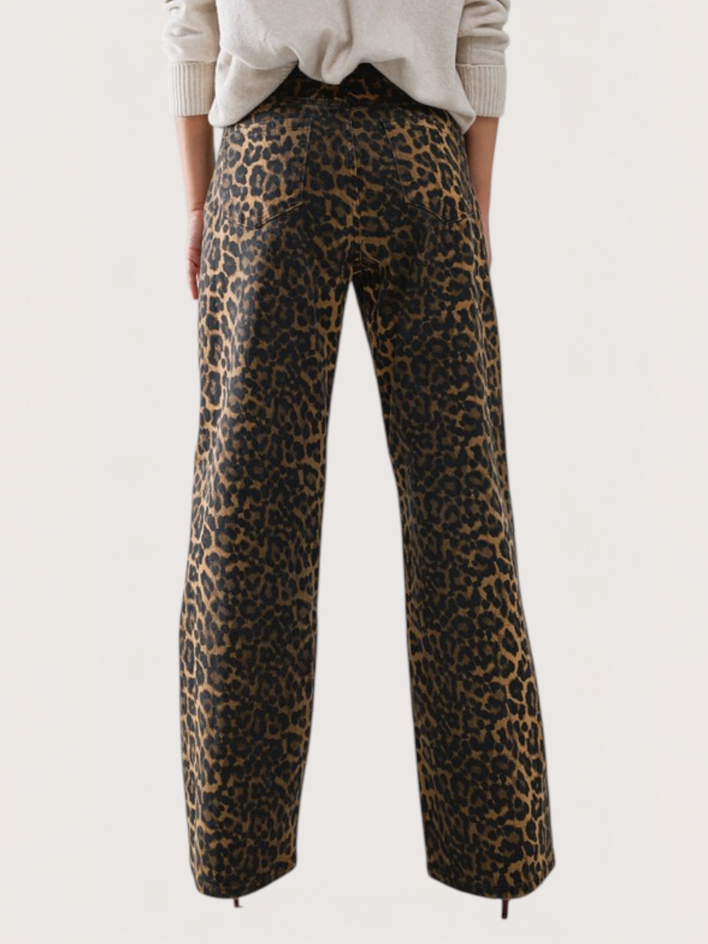 Printed Wide Leg Pant