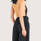 Polka Dot Halter Dress