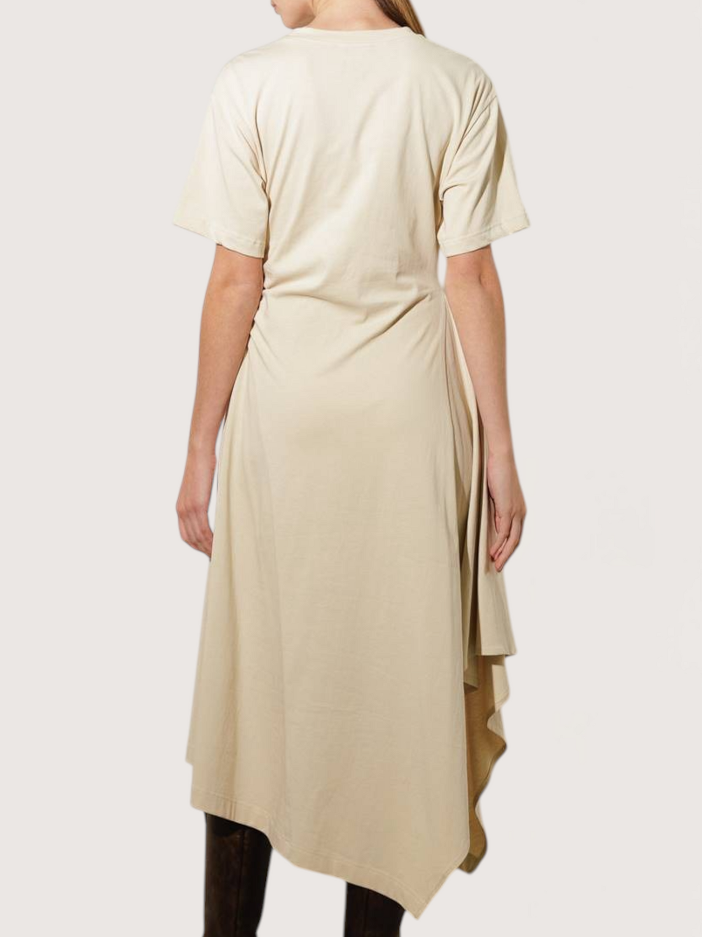 Cascading Hem Tee Dress