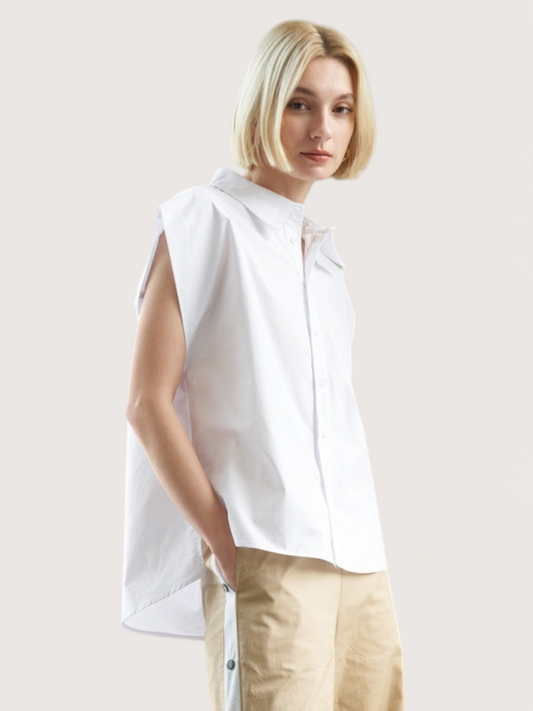 Poplin Collared Blouse