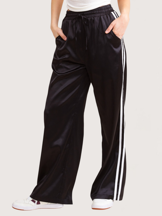 Satin Track Pant