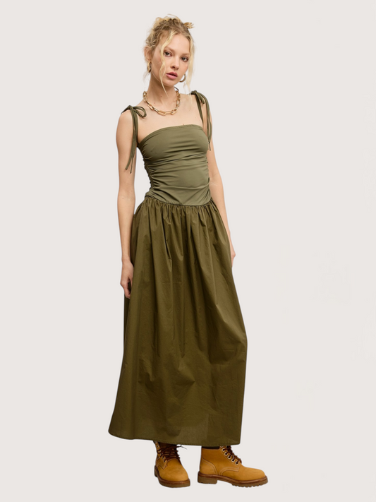 Drop Hem Maxi Dress