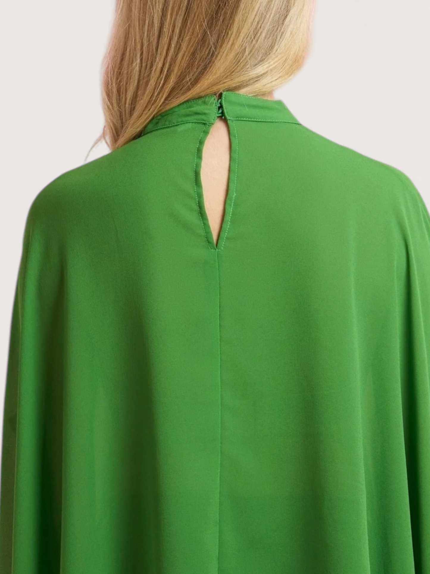 Chiffon Cape Blouse