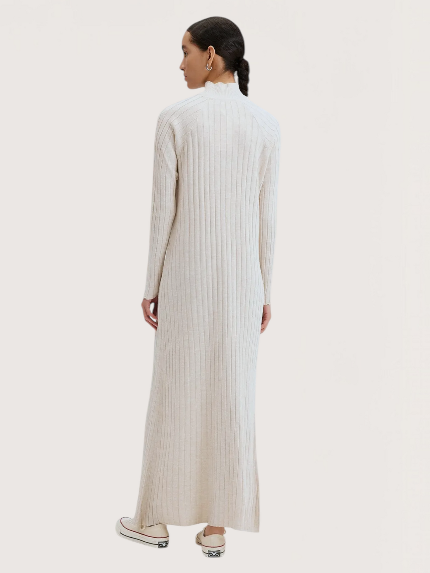 Ribbed Knit Maxi Dress