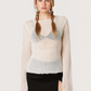 Sheer Knit Sweater | Ivory