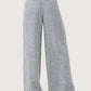 Wide Leg Tweed Trouser