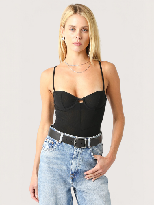 Bustier Cut Bodysuit