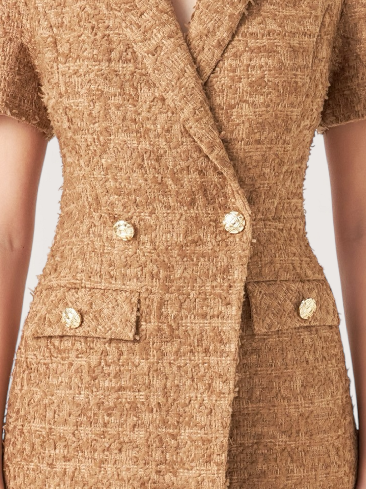 Tweed Blazer Romper