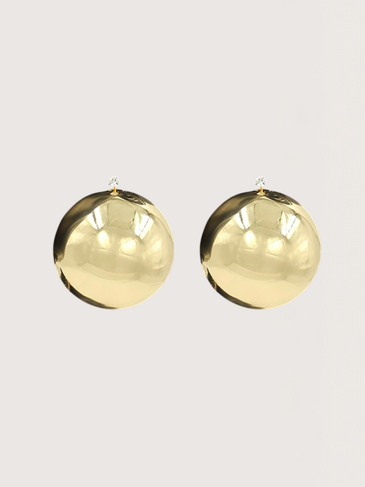 Large Dome Earring