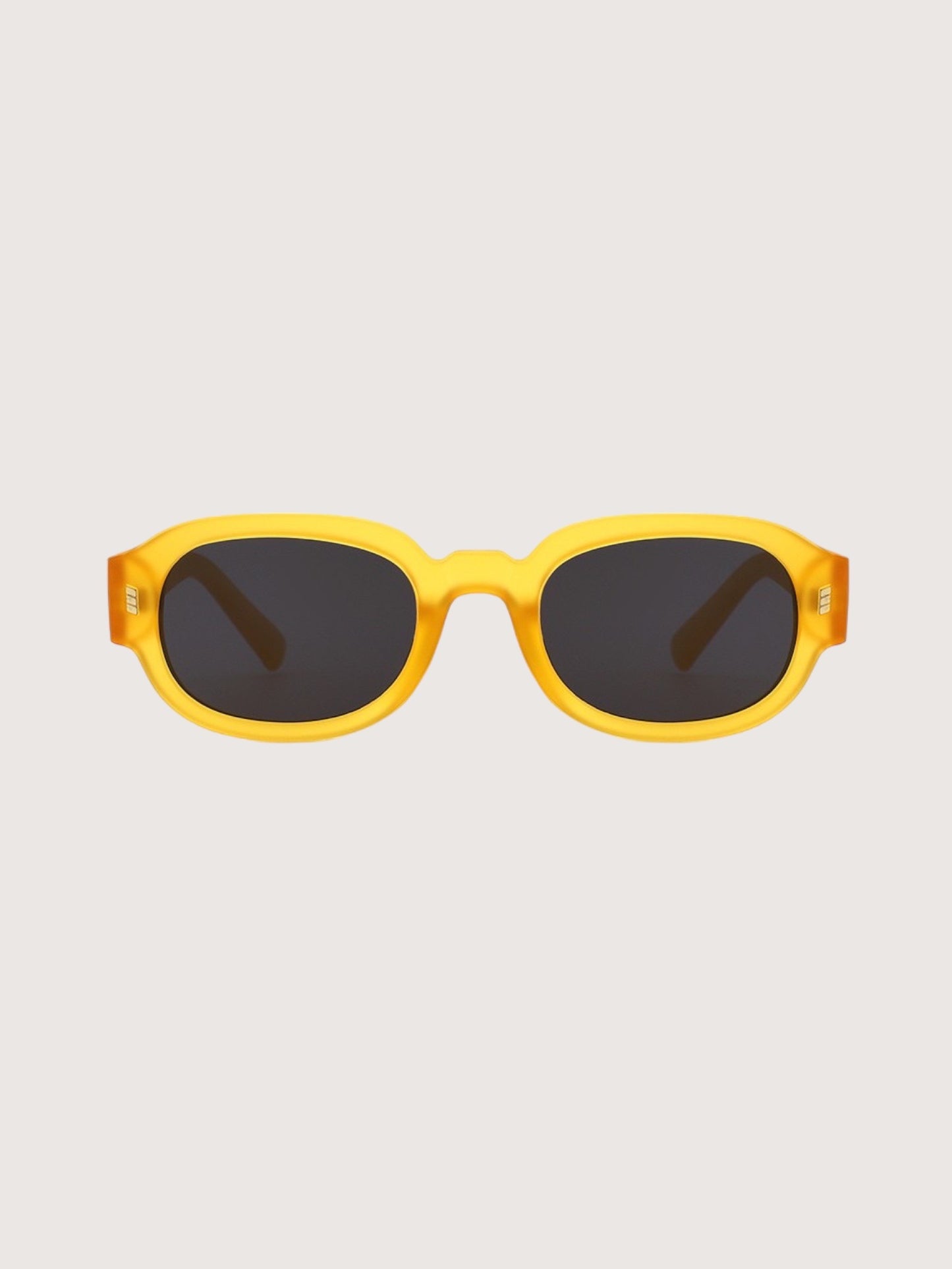Round Retro Sunglasses | Yellow