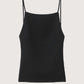 Square Neck Tank | Black