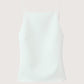 Square Neck Tank | White