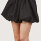 Bubble Hem Skirt | Black