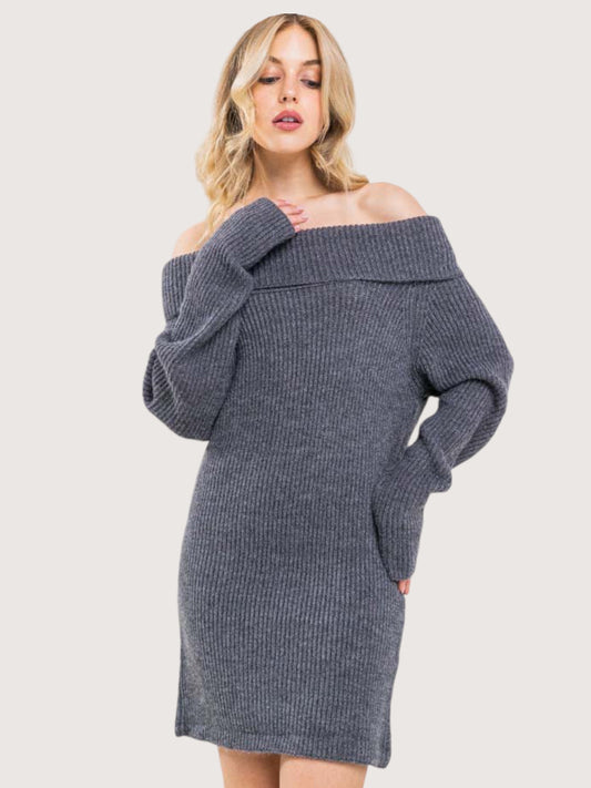 OTS Chunk Sweater Dress