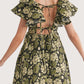 Floral Jacquard Dress