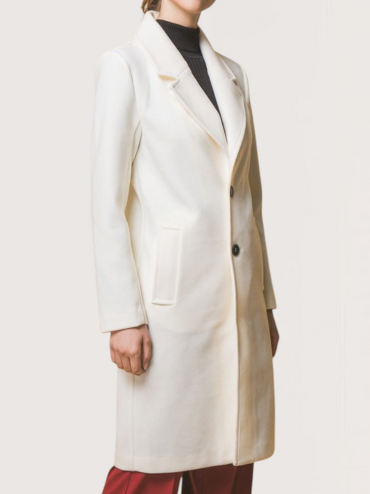 Notched Lapel Coat