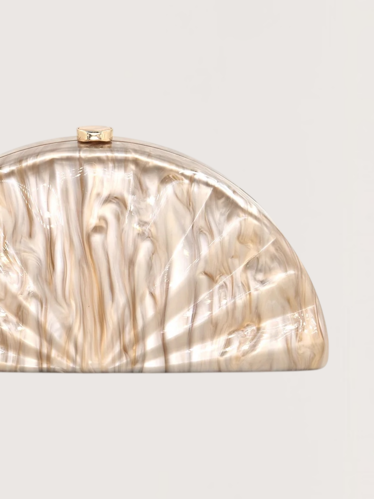 Acrylic Fan Clutch | Caramel