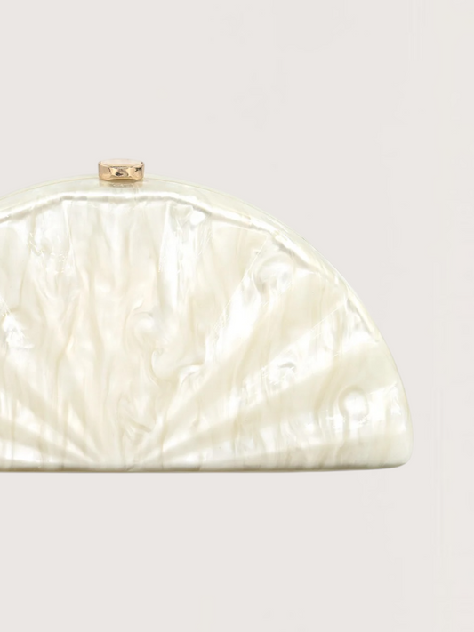 Acrylic Fan Clutch | White