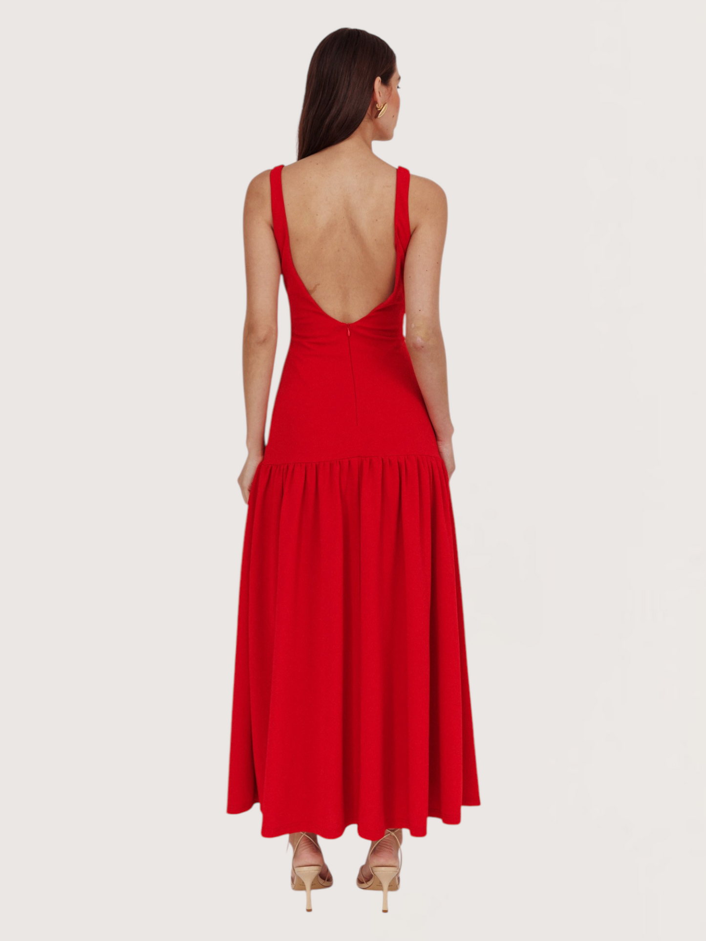 Drop Hem Maxi Dress