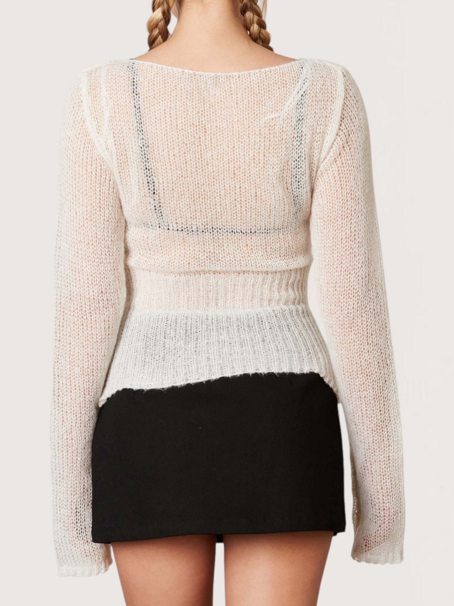 Sheer Knit Sweater