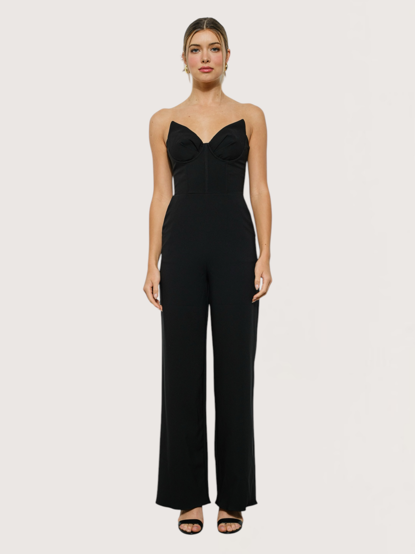 Sweetheart Neckline Jumpsuit